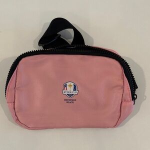 Ryder Cup official ladies Pink waist / belt Bag. Perfect gift for golfers! New!